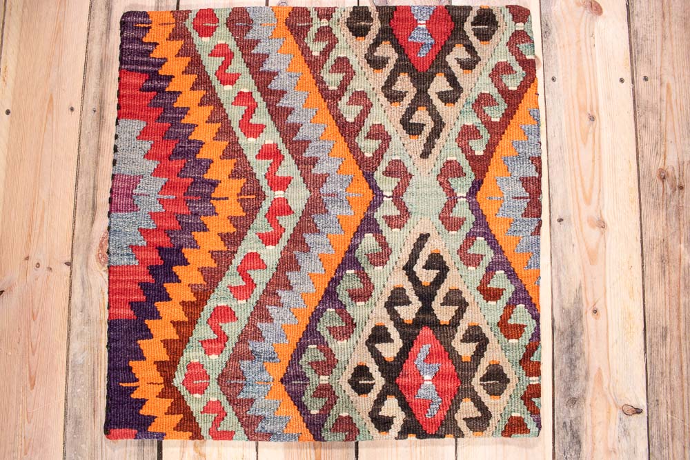 KC2052 Turkish Kilim Cushion Cover 60x60cm