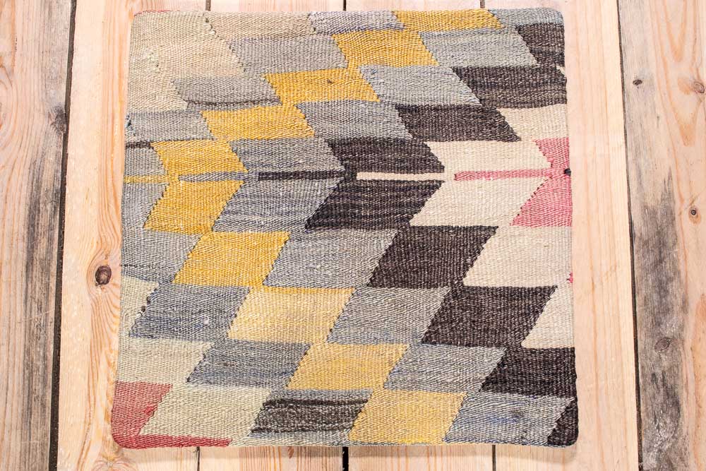 KC2065 Turkish Kilim Cushion Cover 40x40cm