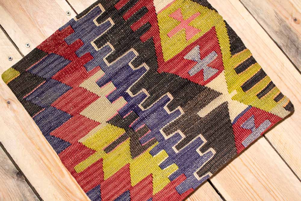 KC2091 Turkish Kilim Cushion Cover 40x40cm