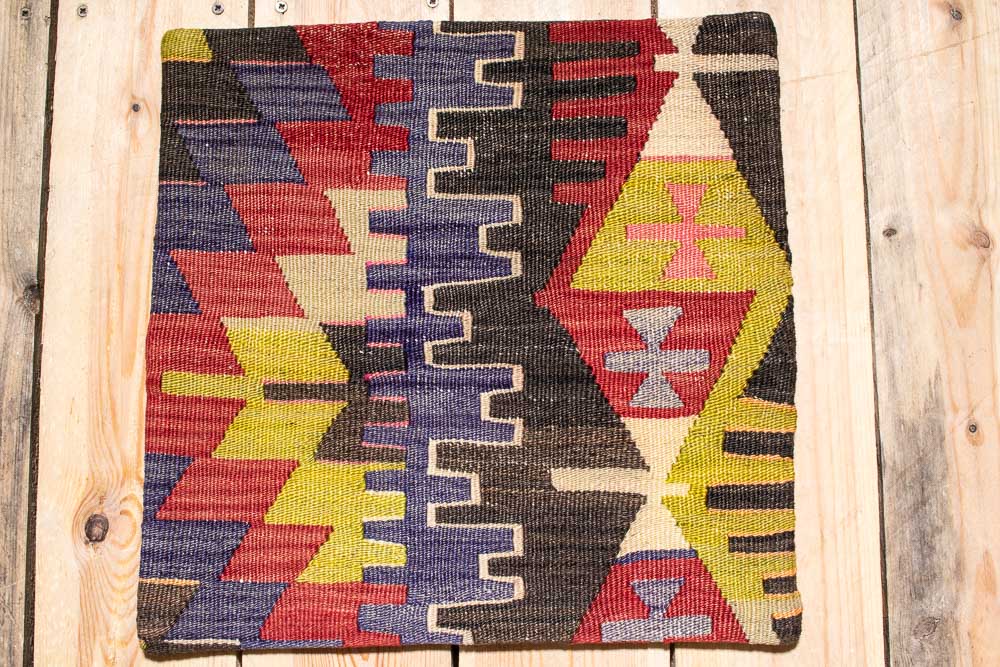 KC2091 Turkish Kilim Cushion Cover 40x40cm