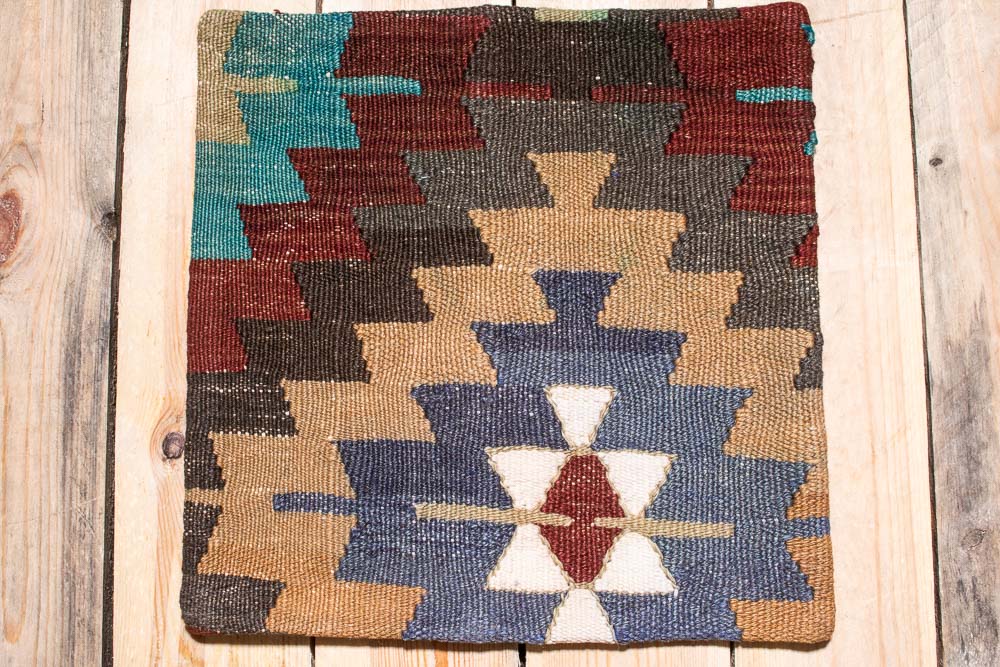 KC2097 Turkish Kilim Cushion Cover 40x40cm