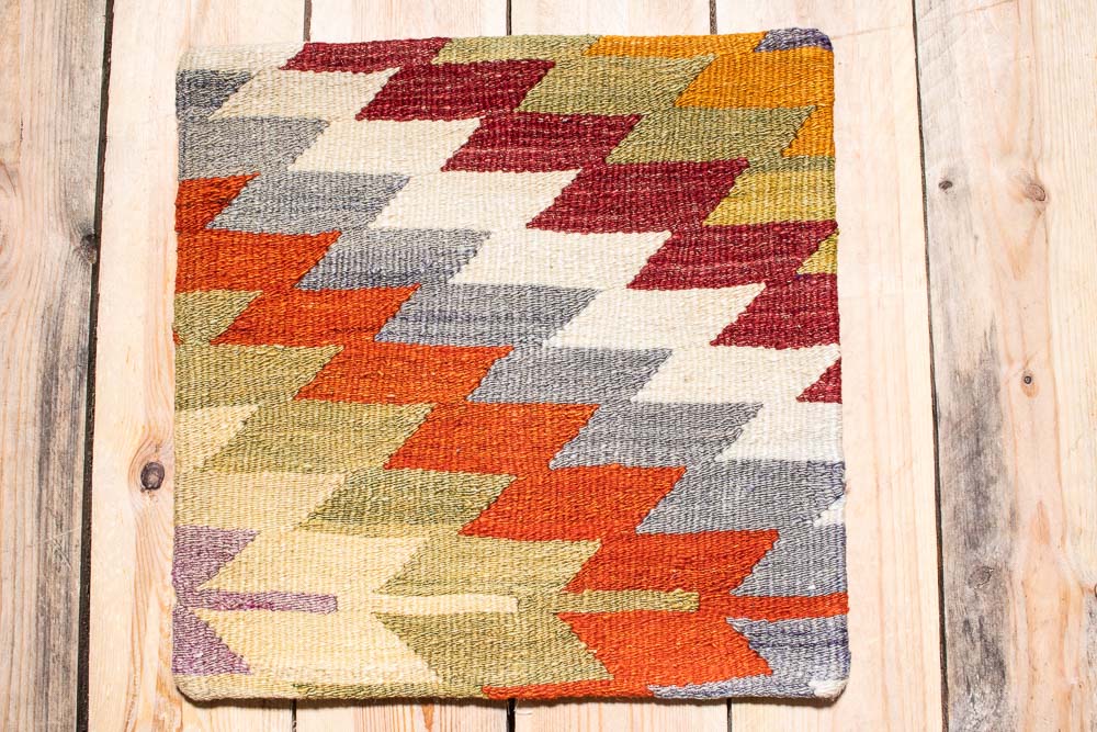 KC2098 Turkish Kilim Cushion Cover 40x40cm