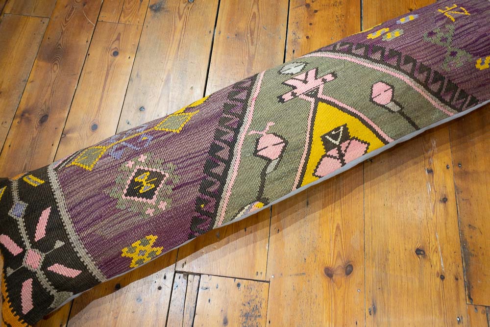 KC2142 Long Turkish Kilim Bolster Cushion Cover 40x161cm