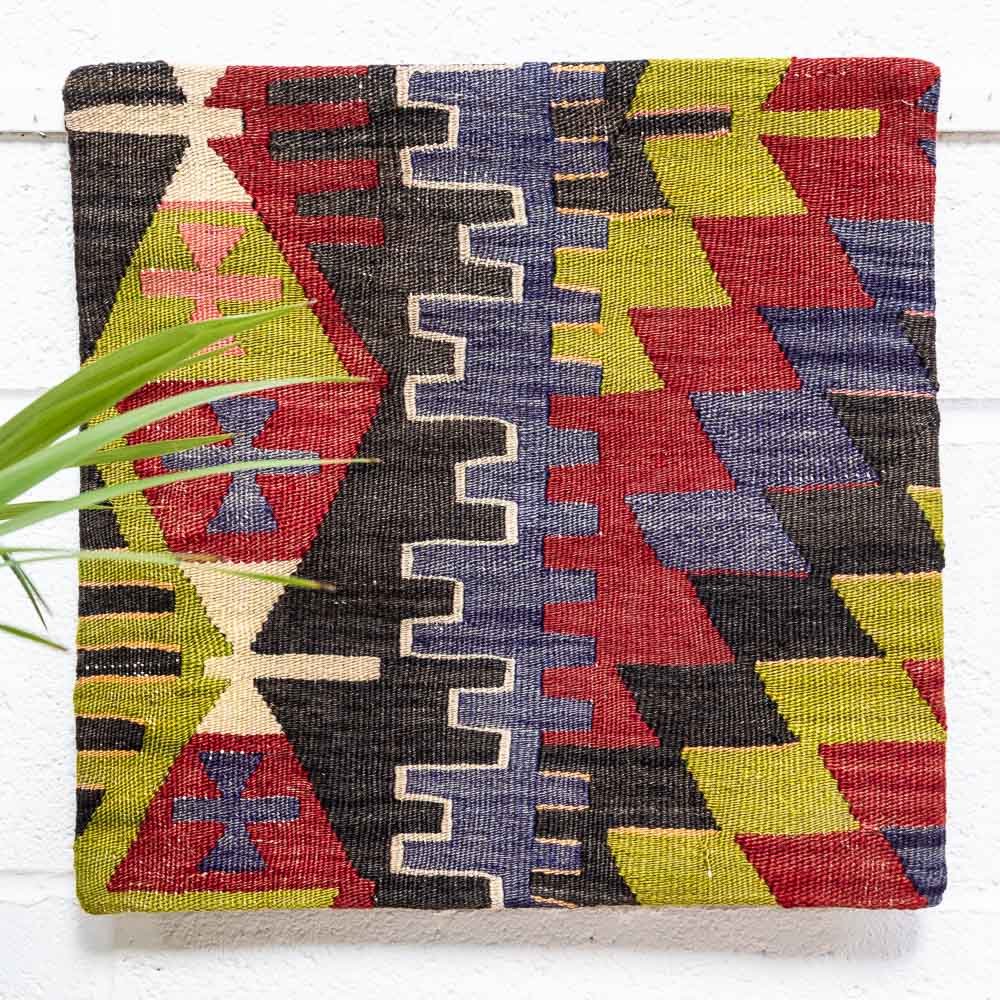 KC2161 Turkish Kilim Cushion Cover 40x40cm