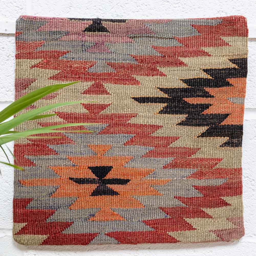 KC2171 Turkish Kilim Cushion Cover 40x40cm