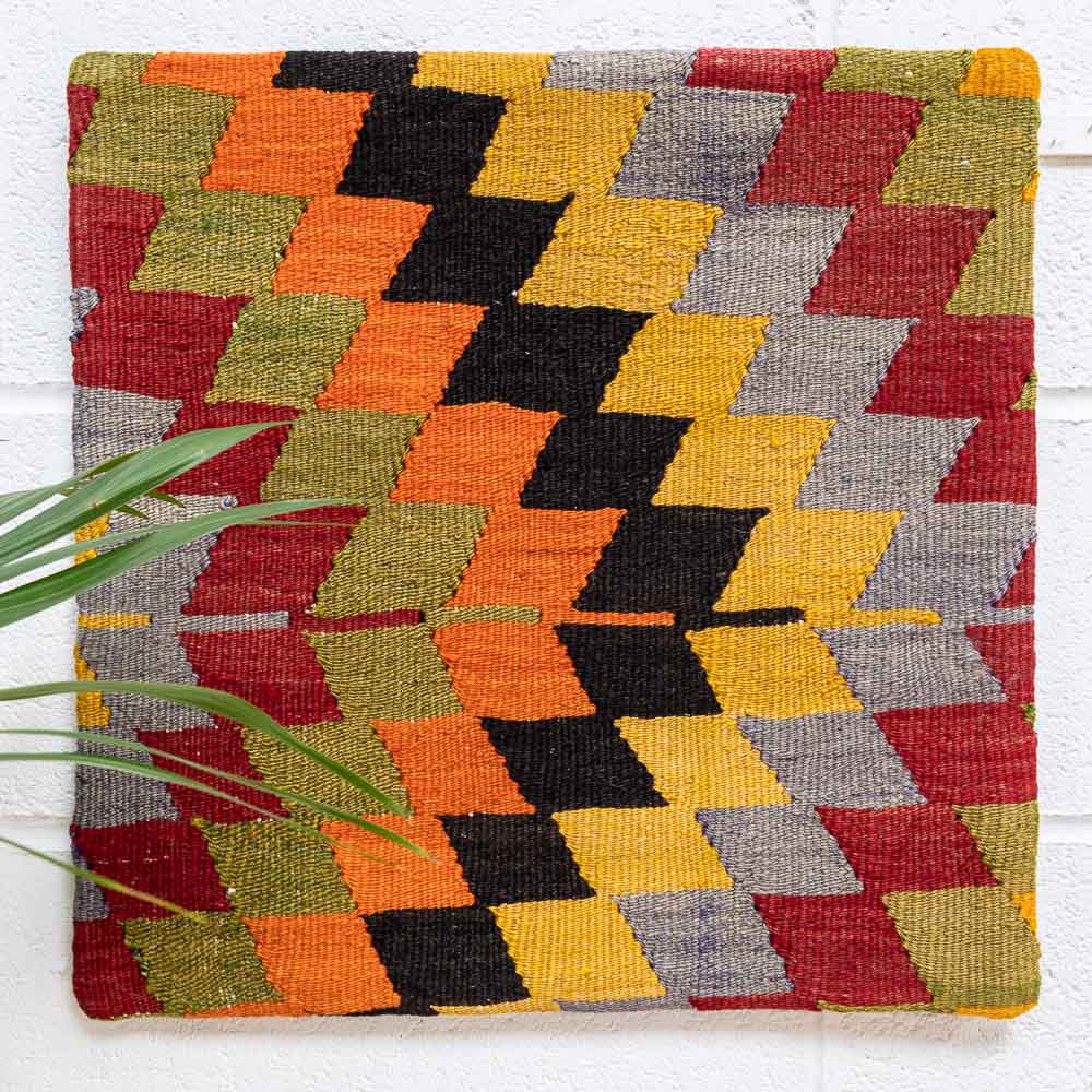 KC2213 Turkish Kilim Cushion Cover 50x50cm