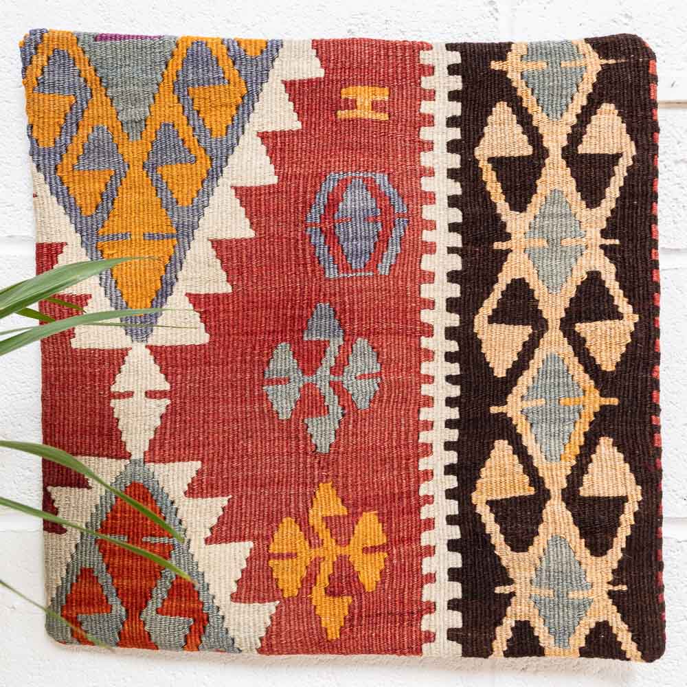 KC2214 Turkish Kilim Cushion Cover 50x50cm