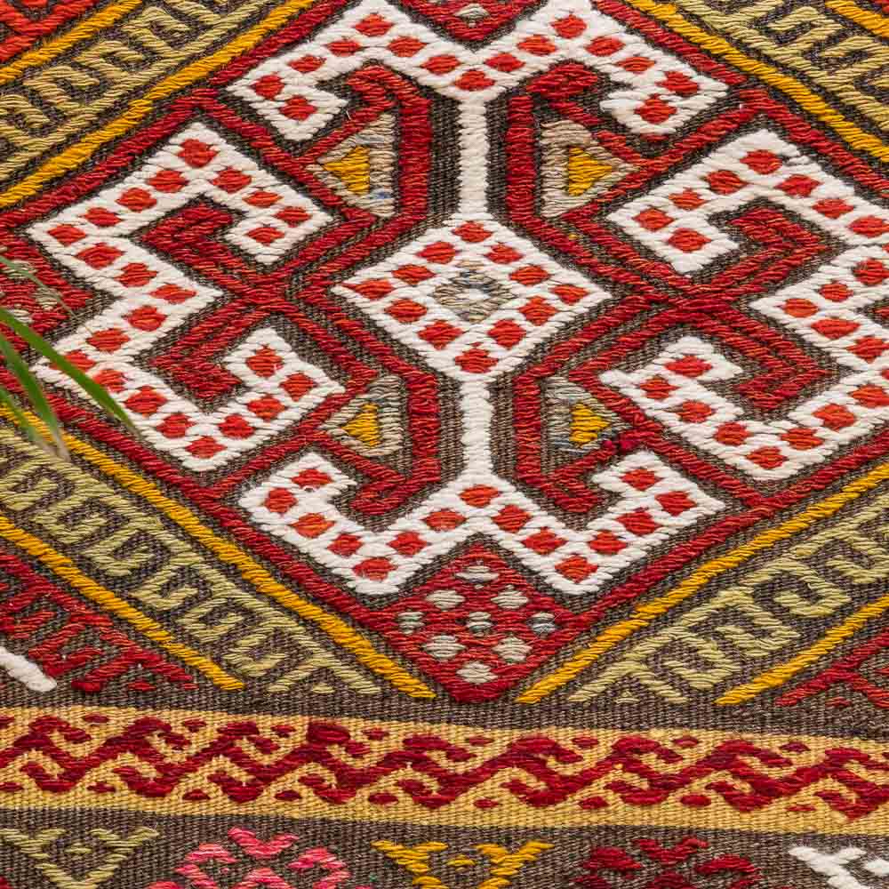 KC2238 Turkish Kilim Cushion Cover 60x60cm