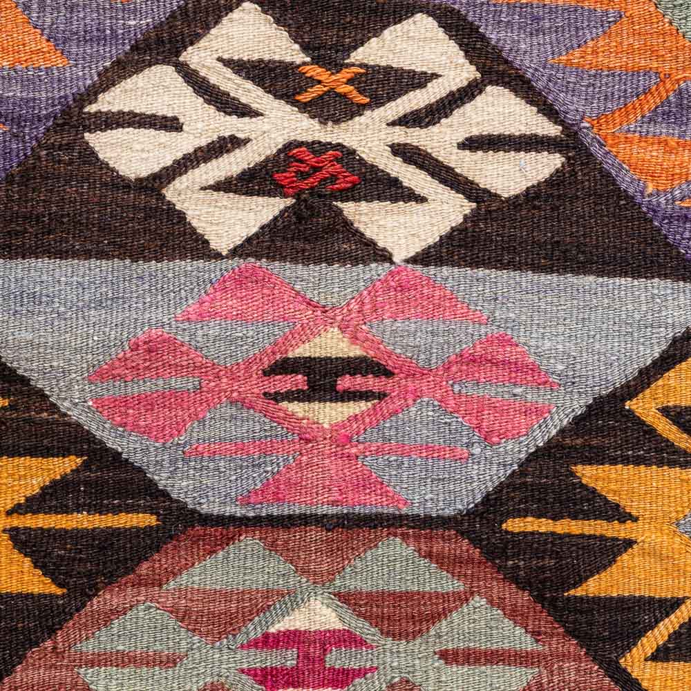 KC2239 Turkish Kilim Cushion Cover 60x60cm