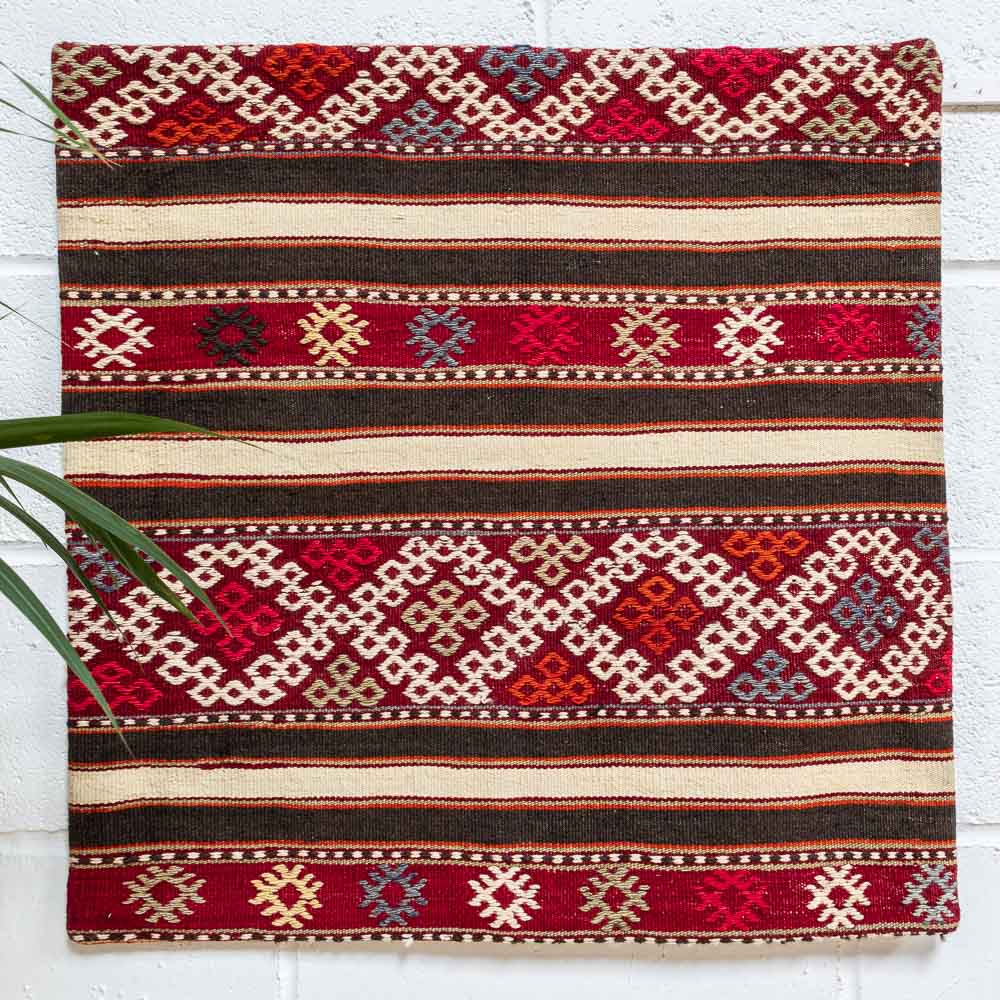 KC2256 Turkish Kilim Cushion Cover 70x70cm