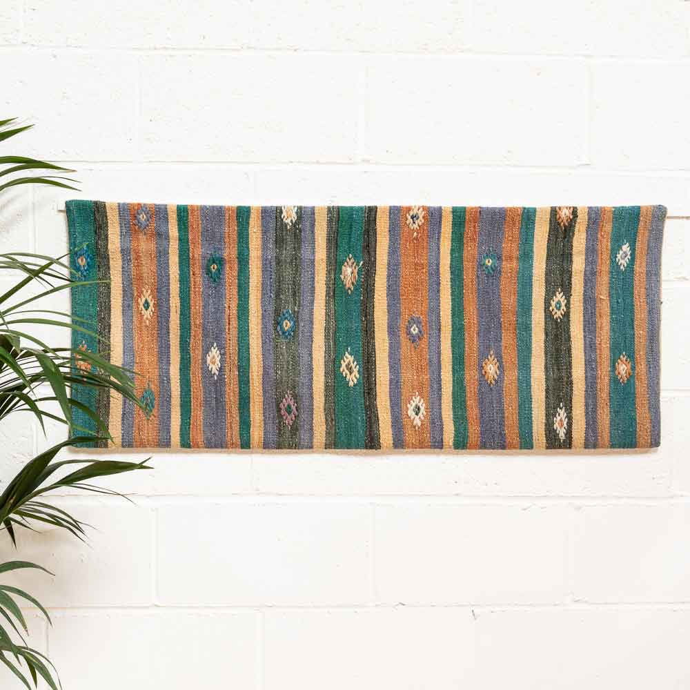 KC2292 Long Turkish Kilim Bolster Cushion Cover 50x121cm