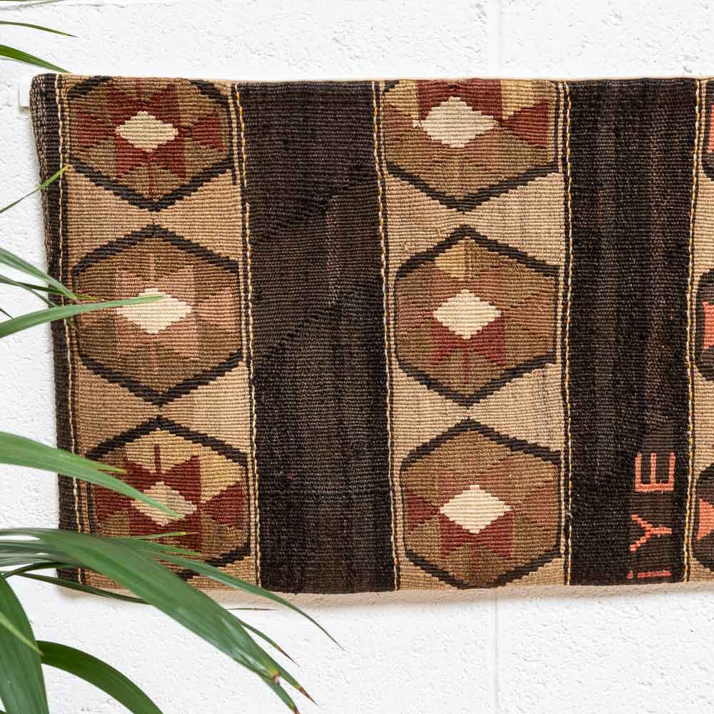 KC2295 Long Turkish Kilim Bolster Cushion Cover 43x124cm