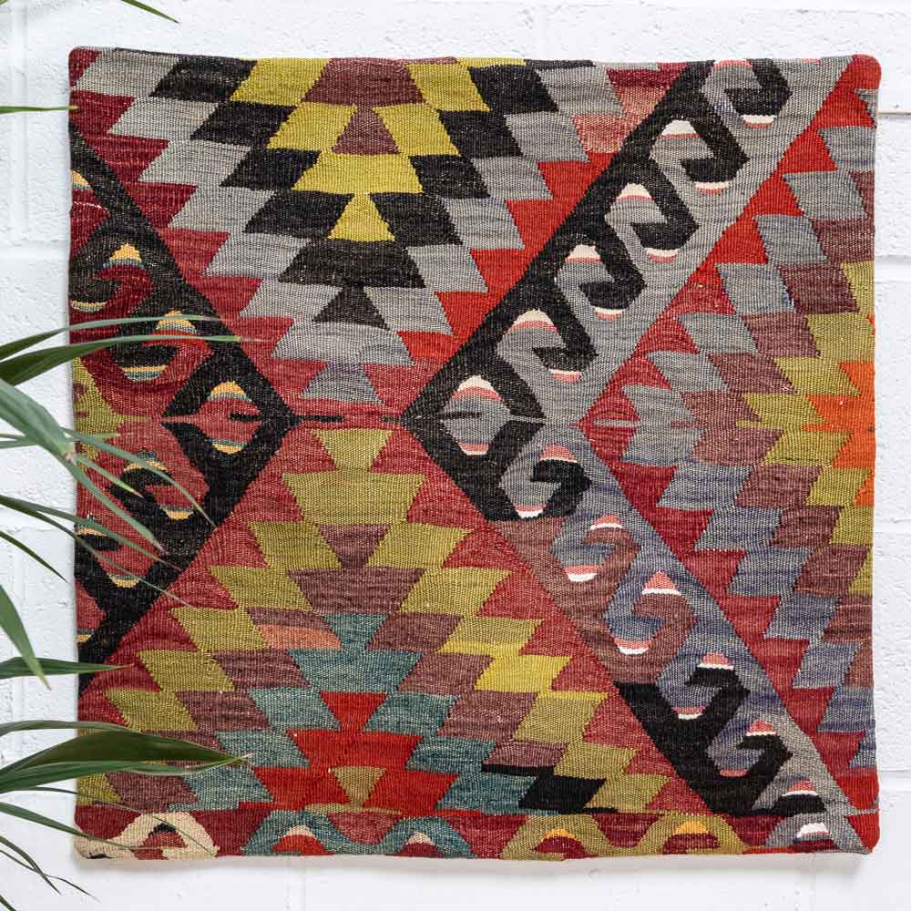 KC2305 Turkish Kilim Cushion Cover 70x70cm