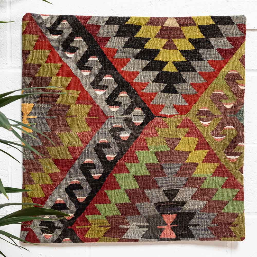 KC2309 Turkish Kilim Cushion Cover 70x70cm