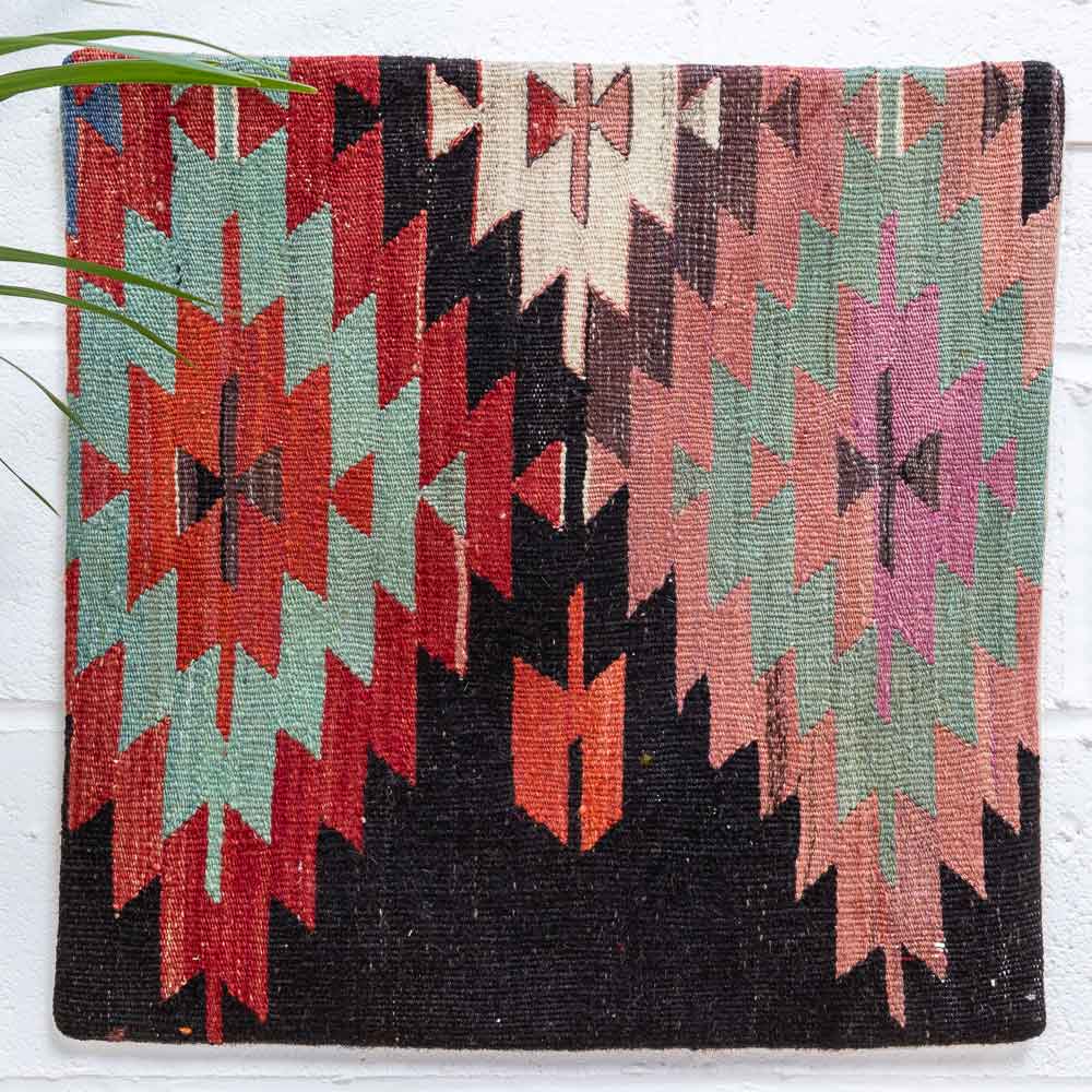 KC2326 Turkish Kilim Cushion Cover 60x60cm