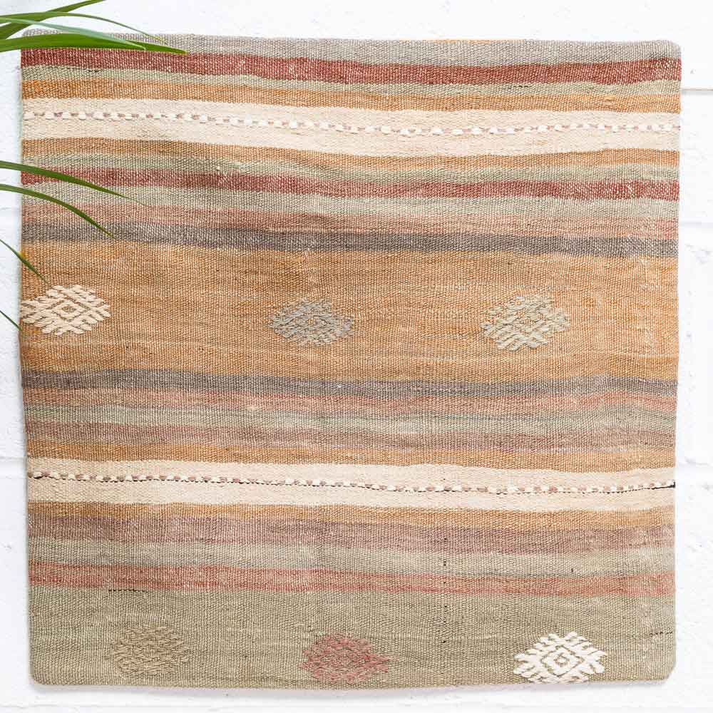 KC2335 Turkish Kilim Cushion Cover 60x60cm