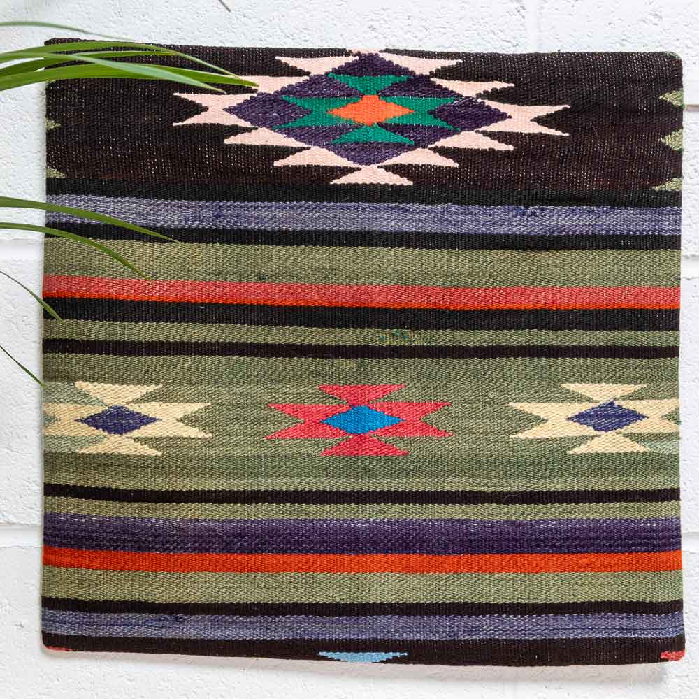 KC2340 Turkish Kilim Cushion Cover 50x50cm