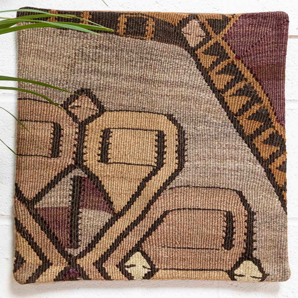 KC2342 Turkish Kilim Cushion Cover 50x50cm