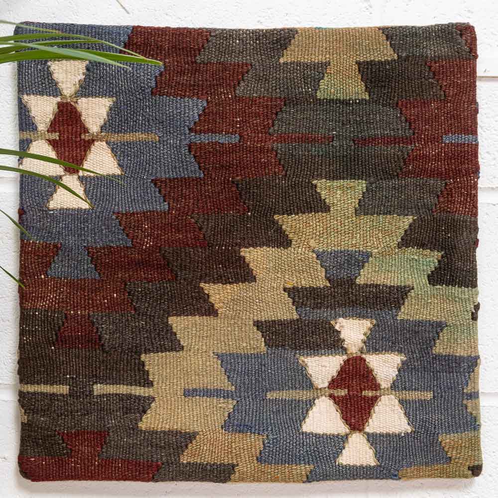 KC2347 Turkish Kilim Cushion Cover 50x50cm