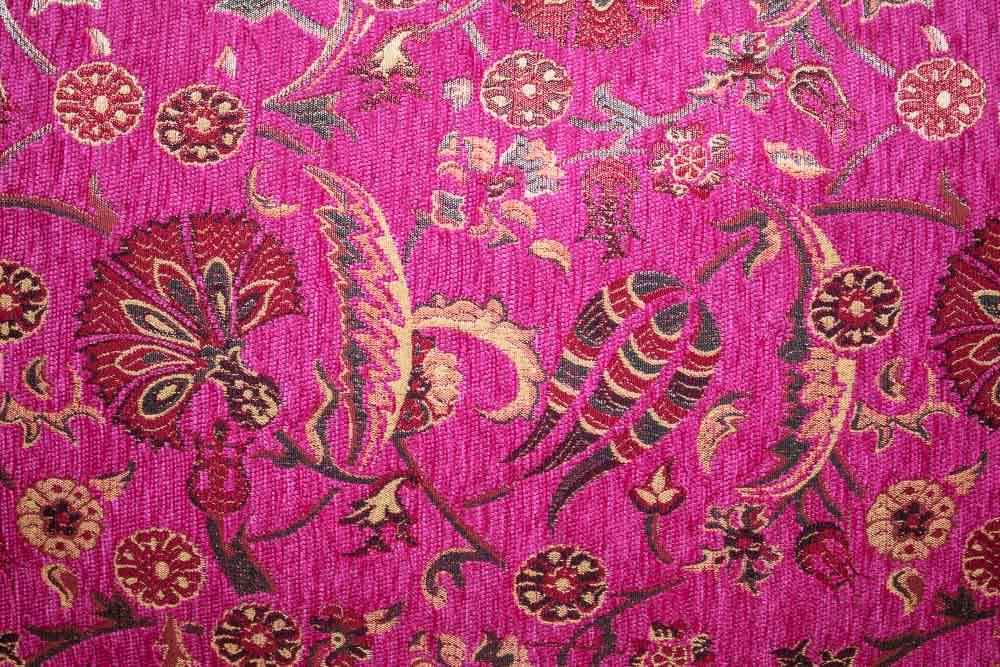 Large Bright Pink Ottoman Turkish Floor Cushion Cover 68x94cm