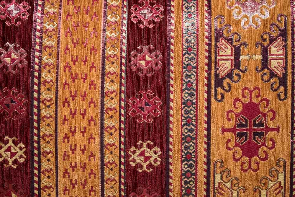Large Sand Stripe Ottoman Turkish Floor Cushion Cover 68x94cm