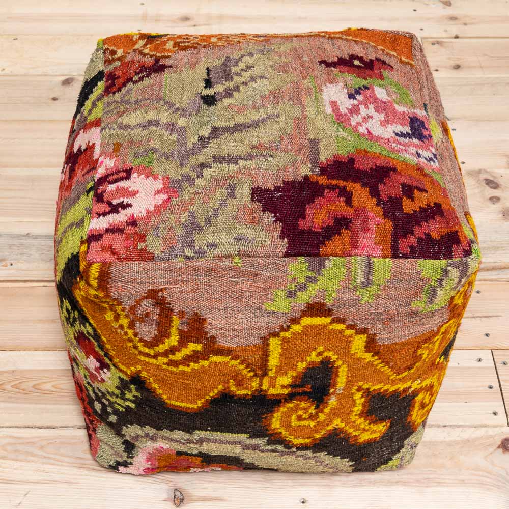 Moldov Kilim Pouf Seat