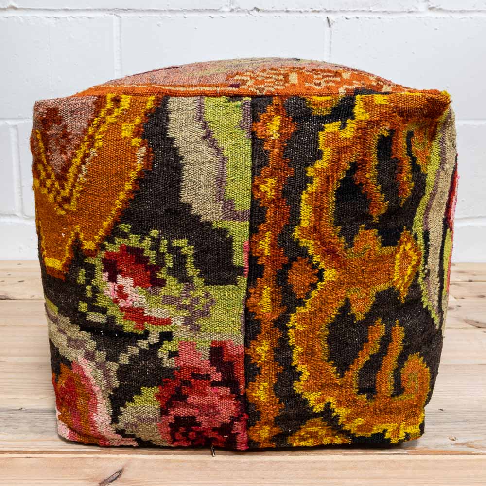 Moldov Kilim Pouf Seat