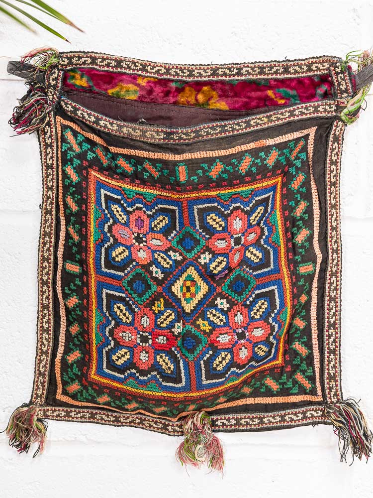 Vintage Suzani Embroidery Throw From Uzbekistan Vintage Suzani Embroidery Throw From Uzbekistan