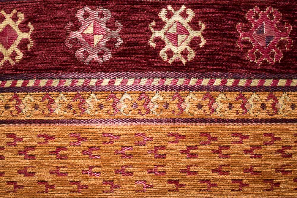 Small Sand Stripe Ottoman Turkish Cushion Cover 44x44cm